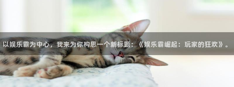 聚彩凯捷开号链接：以娱乐霸为中心，我来为你构思一个新标题：《娱乐霸崛起：玩家的狂欢》。