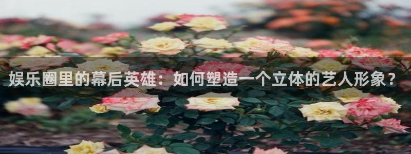聚彩：娱乐圈里的幕后英雄：如何塑造一个立体的艺人形象？