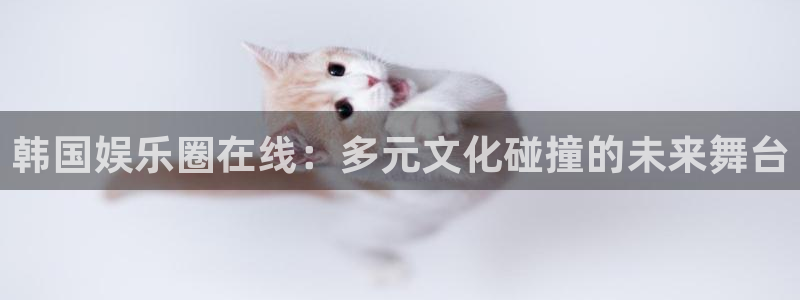 聚彩平台开户链接：韩国娱乐圈在线：多元文化碰撞的未来舞台