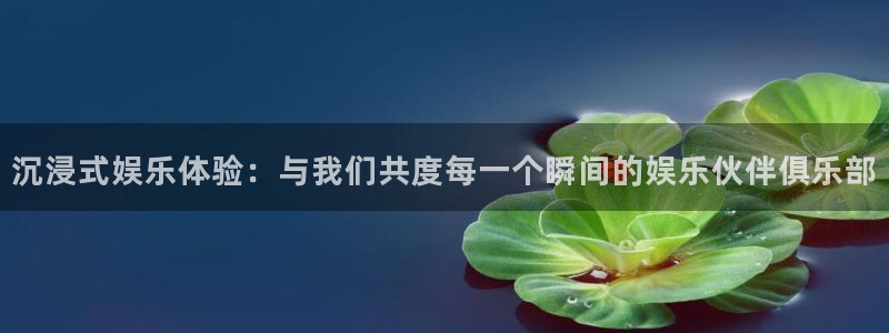 聚彩体育娱乐注册链接：沉浸式娱乐体验：与我们共度每一个瞬间的娱乐伙伴俱乐部