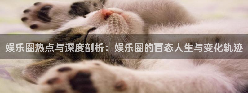 聚彩集团总部：娱乐圈热点与深度剖析：娱乐圈的百态人生与变化轨迹